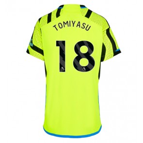 Arsenal Takehiro Tomiyasu #18 Gostujuci Dres za Ženska 2023-24 Kratak Rukavima